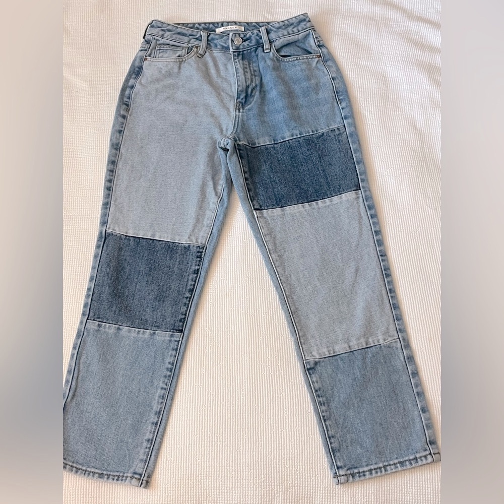 PacSun Two-Tone Straight Leg Jeans